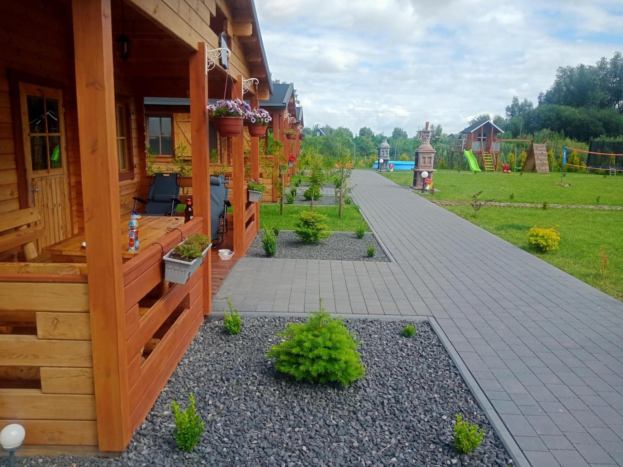 Domki Nad Stawem Stegna  Exterior foto